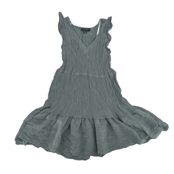 Primark Green Mini Sleeveless Swing Dress Size 10 Women’s - Picture 1 of 6
